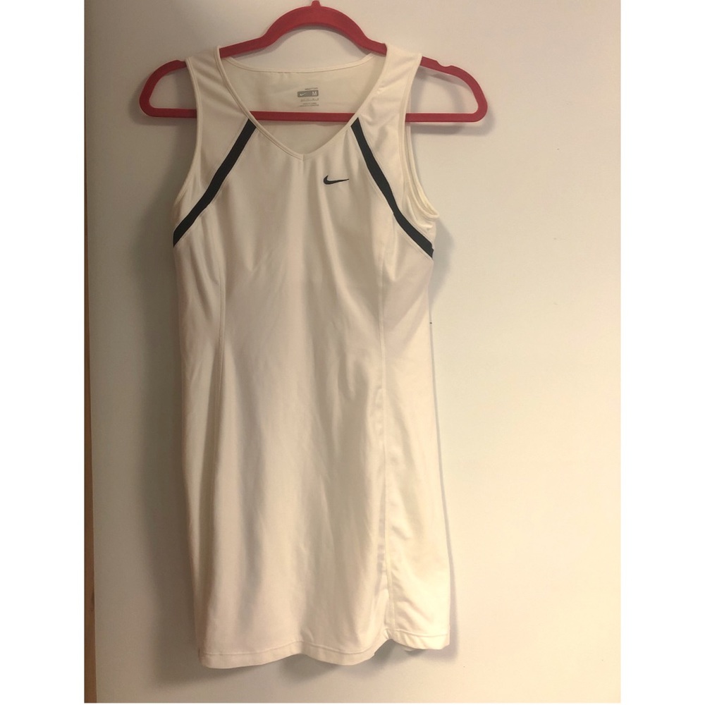 White Nike tennis dress